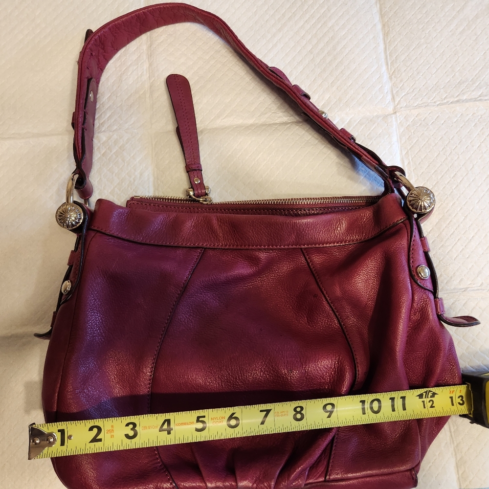 Makowsky Raspberry Purse - image 3